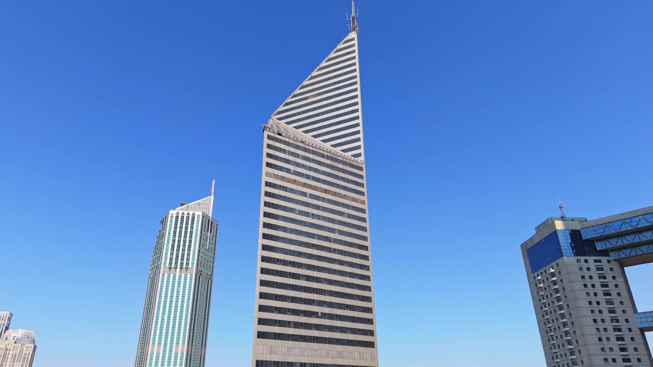 天津城市风光航拍视频素材画面1