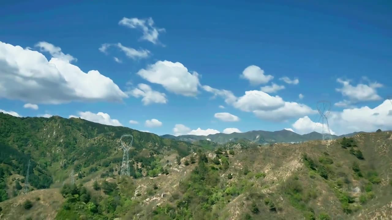 乌龙沟长城视频素材画面1