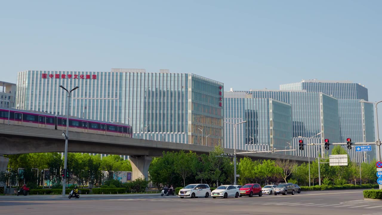 亦庄线地铁视频素材画面1