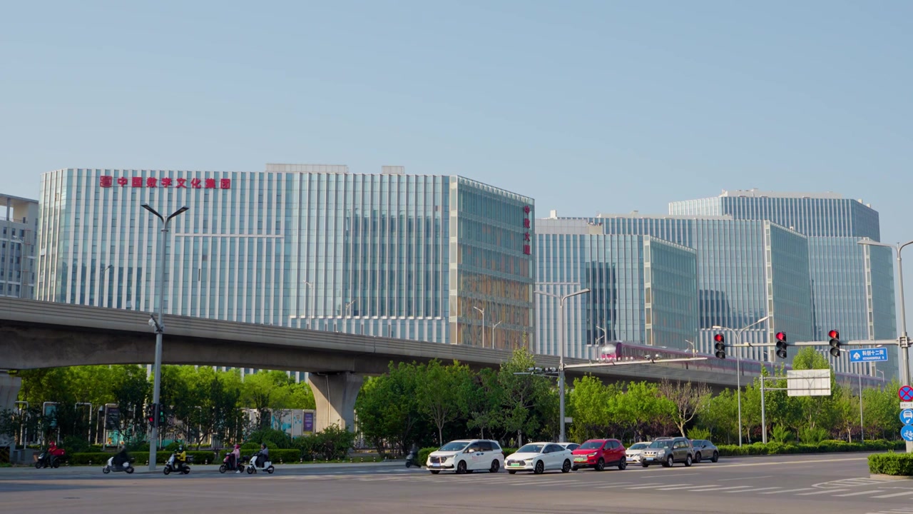亦庄线地铁视频素材画面4