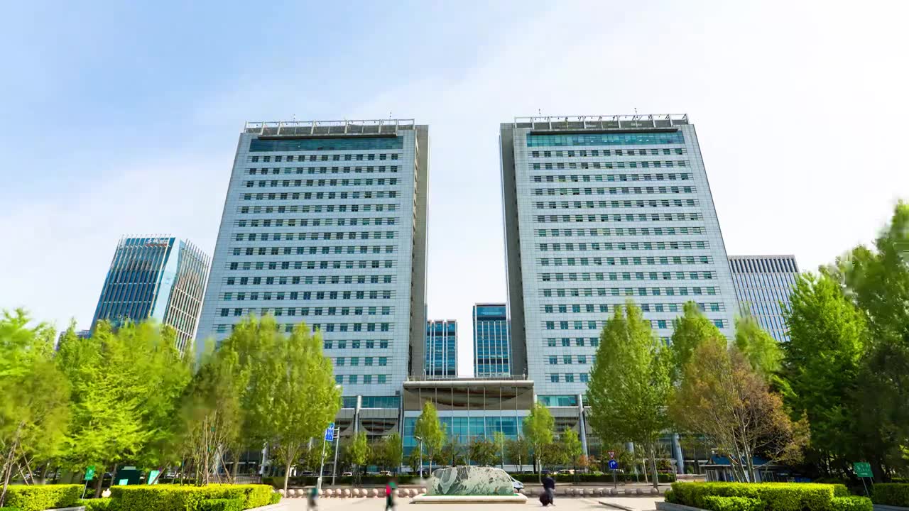 亦庄政府大楼视频素材画面1