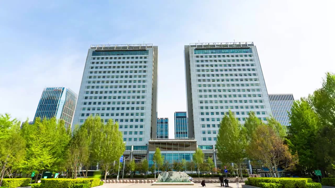 亦庄政府大楼视频素材画面4