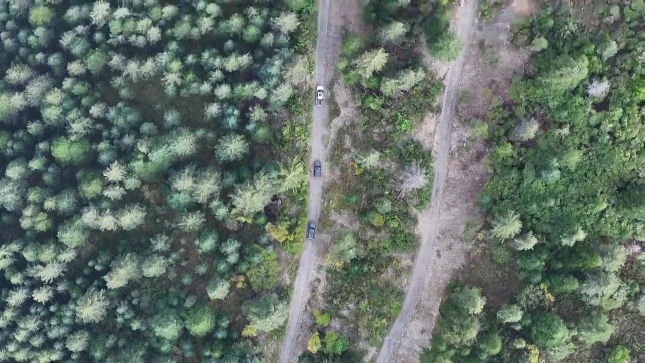 新都桥附近的莫斯卡垭口视频素材画面1