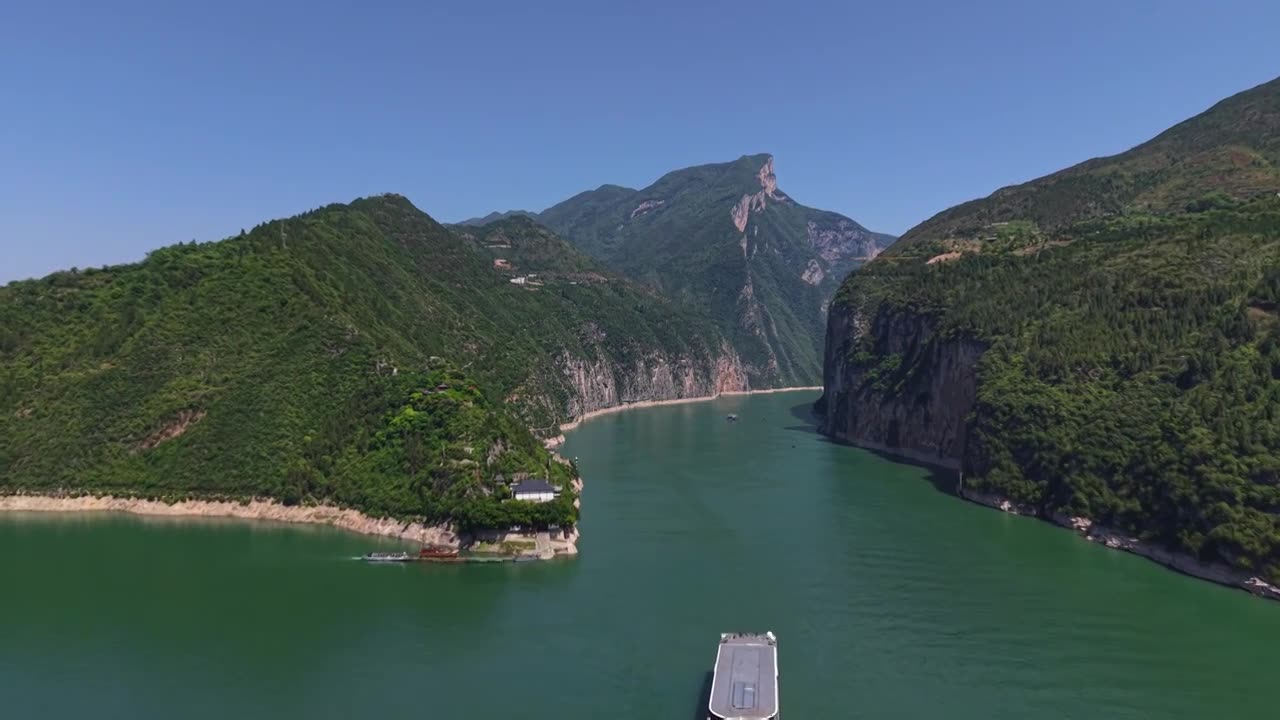 重庆奉节秀美风光视频素材画面1