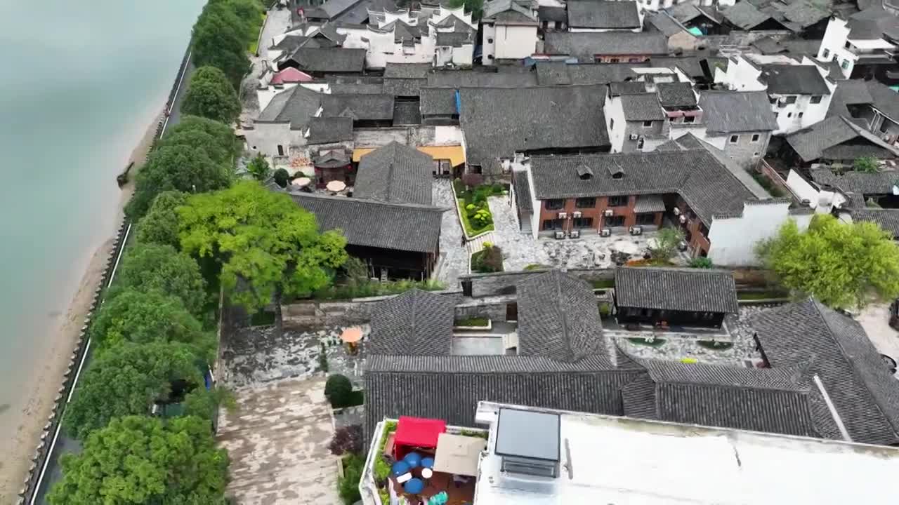 怀化黔阳古城黔阳老街黔阳老茶馆视频素材画面4