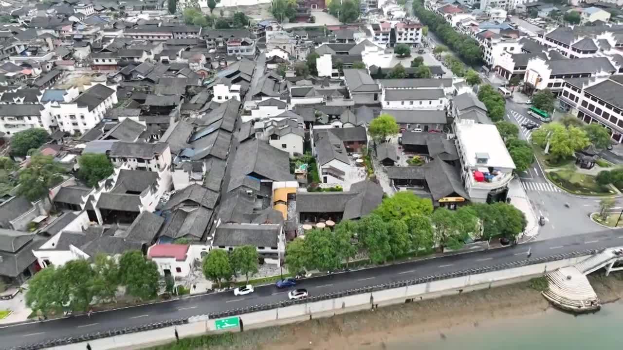 怀化黔阳古城黔阳老街黔阳老茶馆视频素材画面3