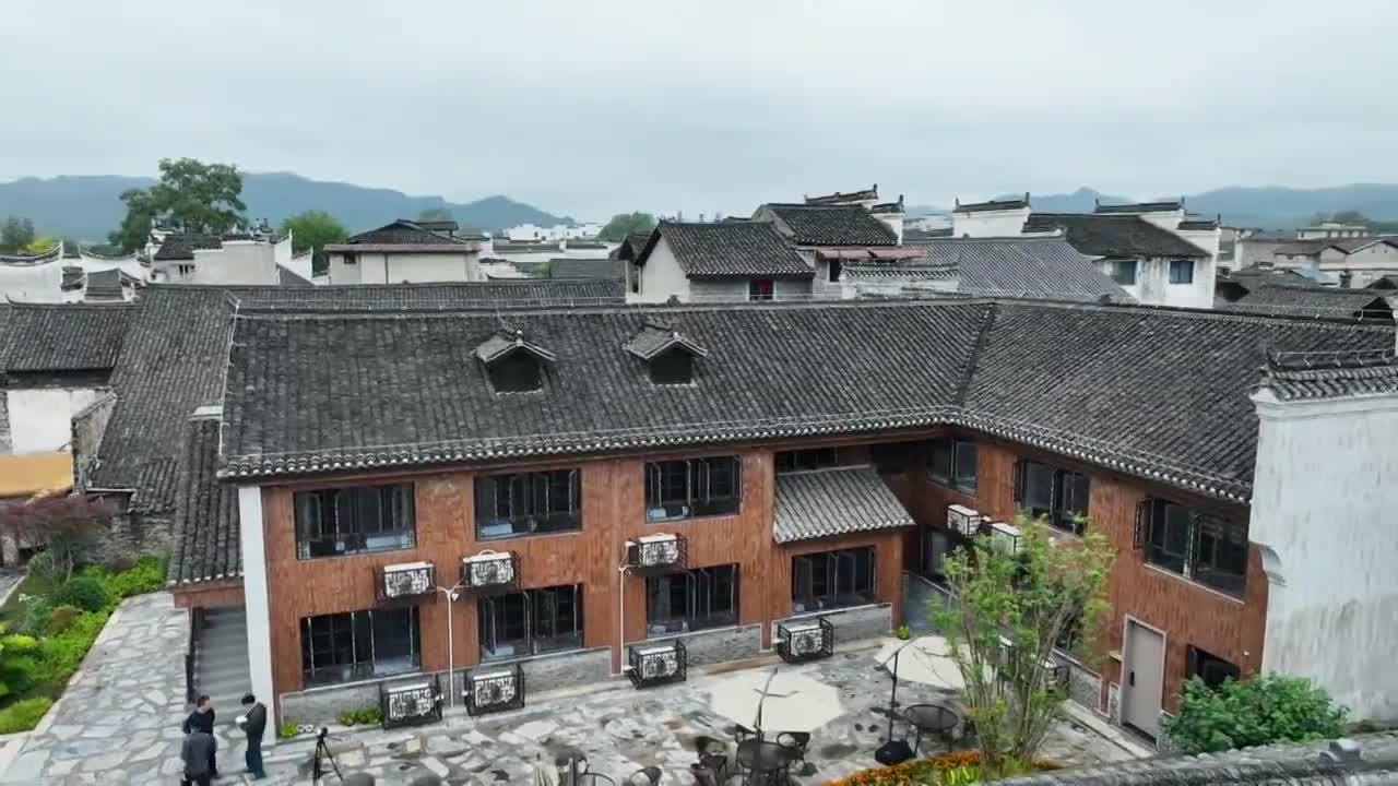 怀化黔阳古城黔阳老街黔阳老茶馆视频素材画面4