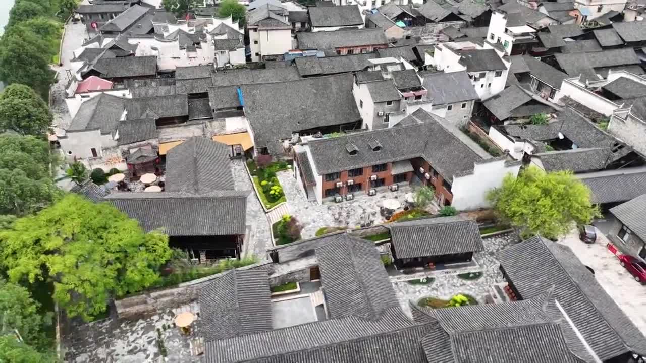 怀化黔阳古城黔阳老街黔阳老茶馆视频素材画面3