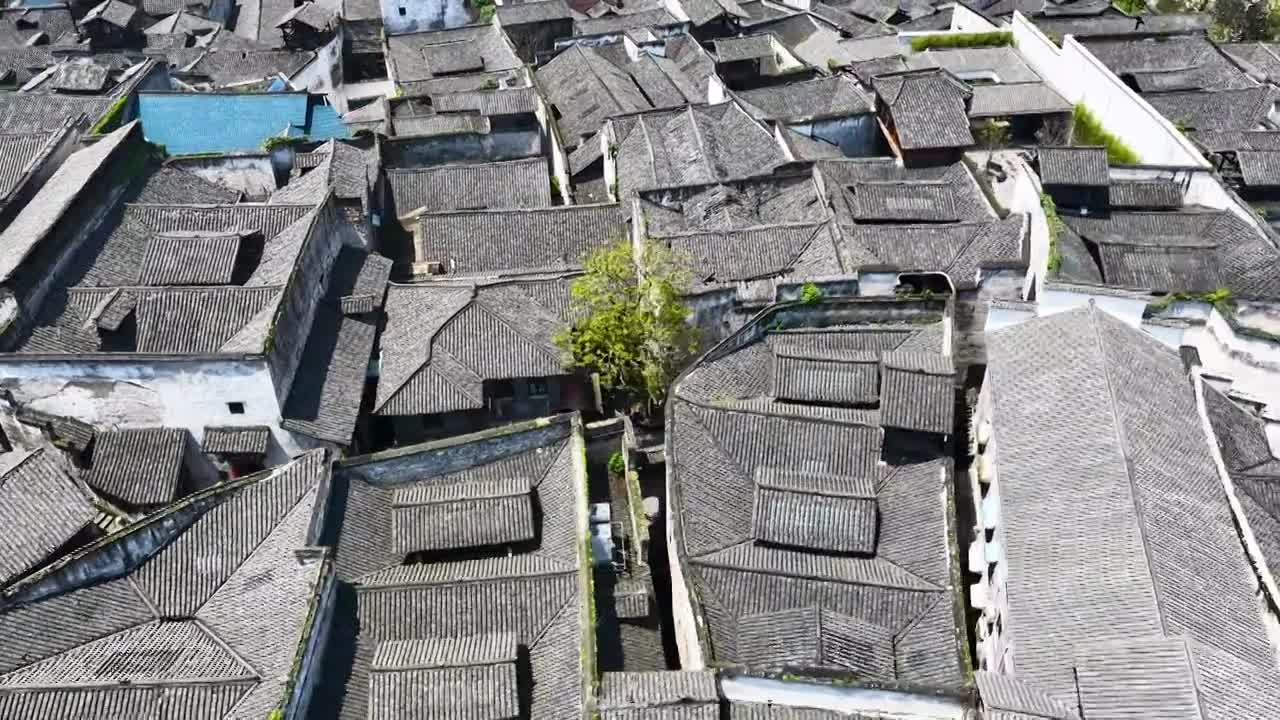 4K怀化市洪江区洪江古商城视频素材画面4