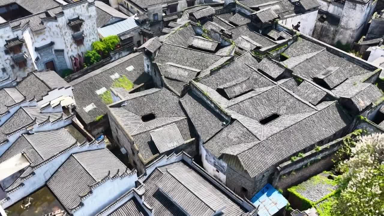 4K怀化市洪江区洪江古商城视频素材画面3