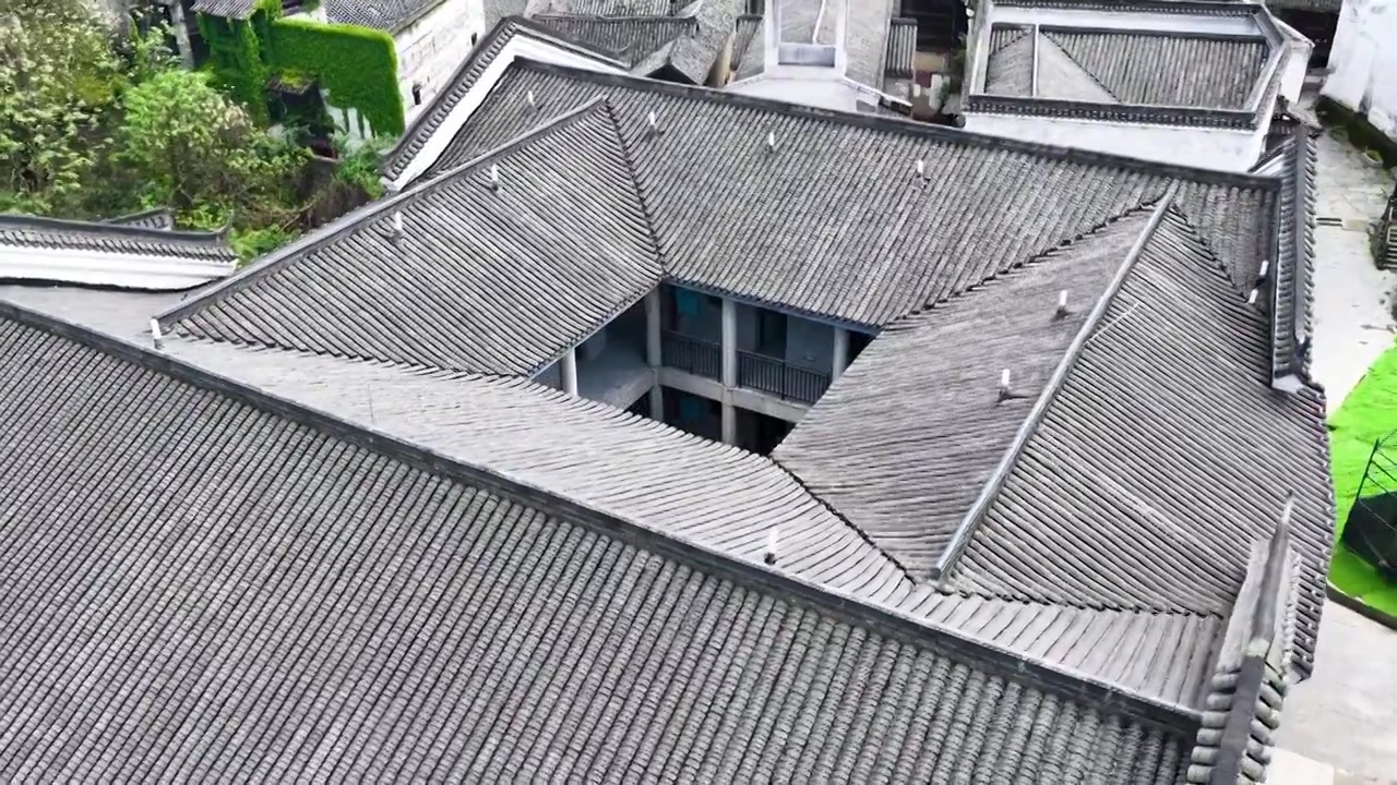 4K怀化市洪江区洪江古商城视频素材画面4