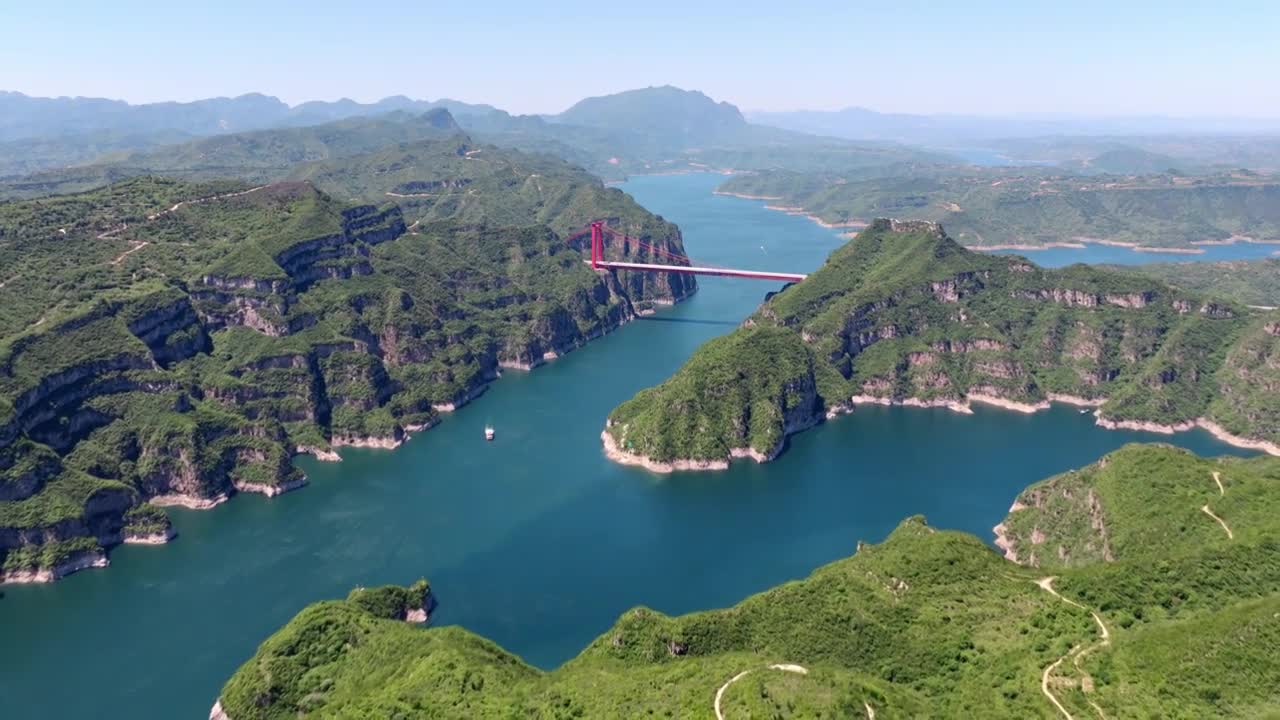 济源黄河三峡合集视频素材画面4