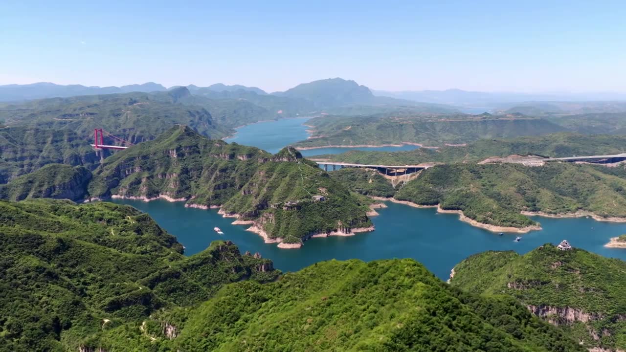 济源黄河三峡视频素材画面1
