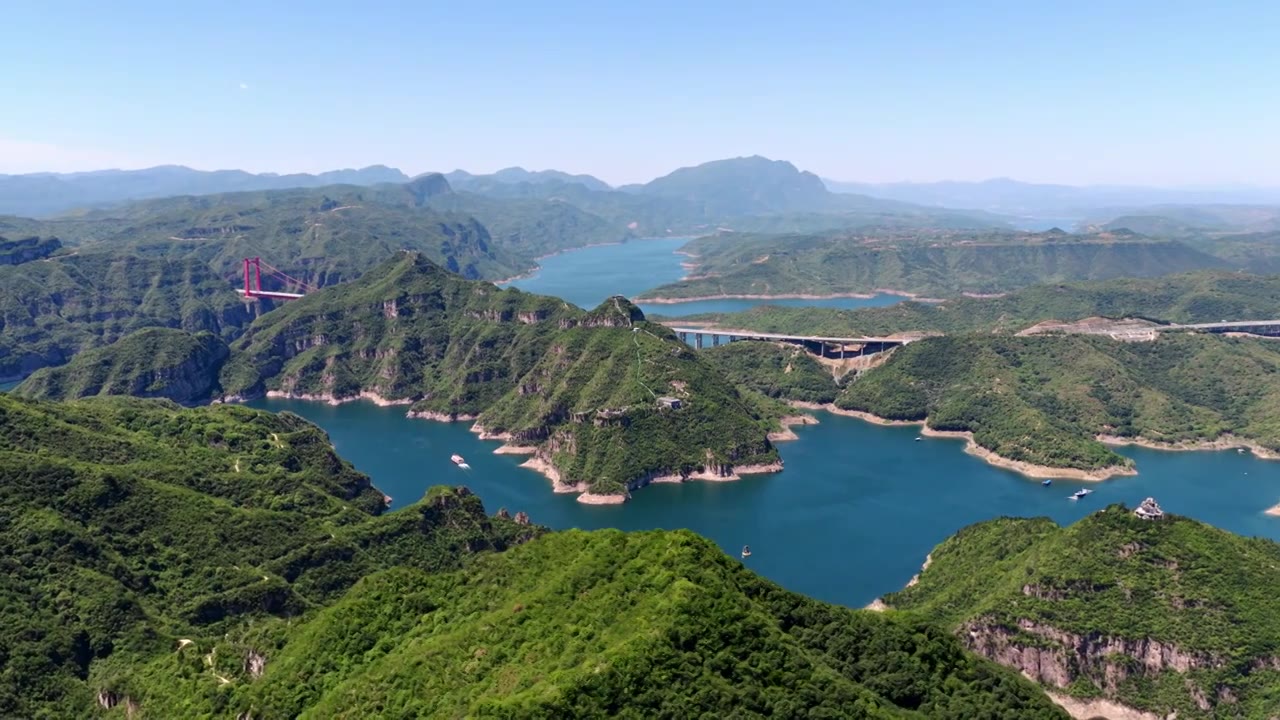 济源黄河三峡视频素材画面4