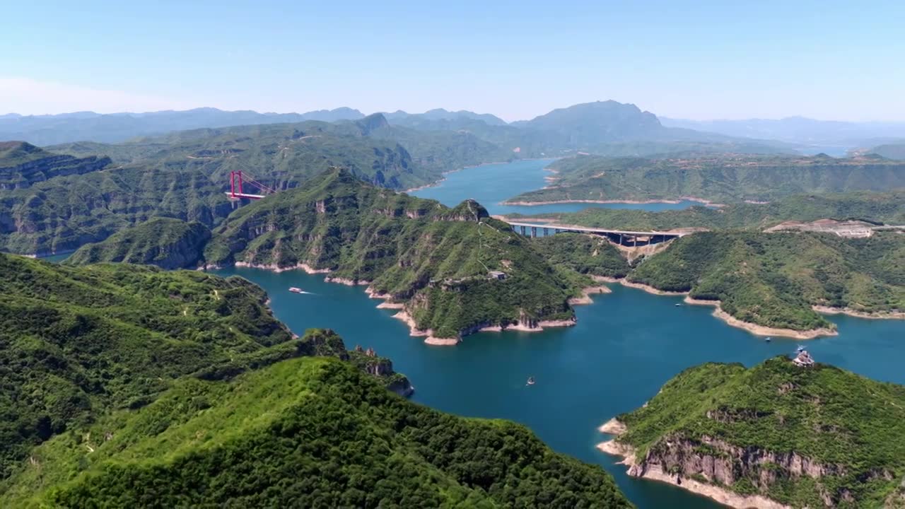 济源黄河三峡视频素材画面1