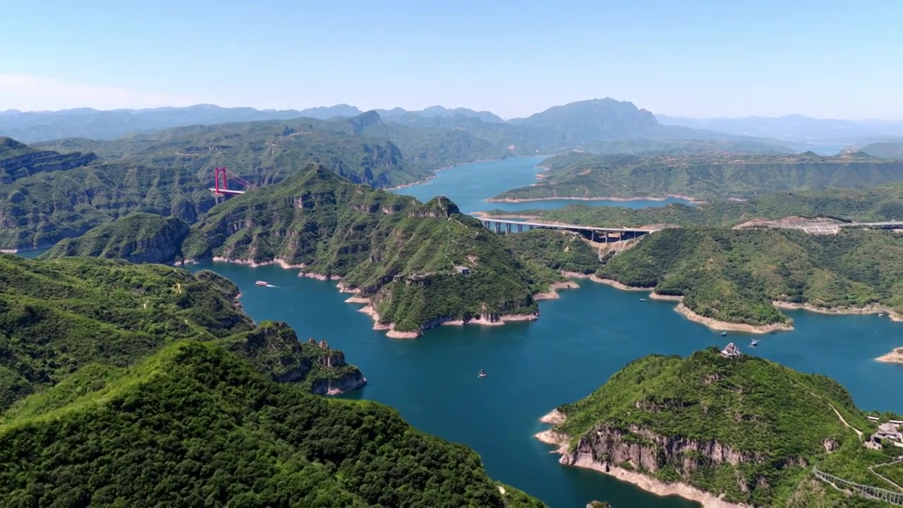 济源黄河三峡视频素材画面3