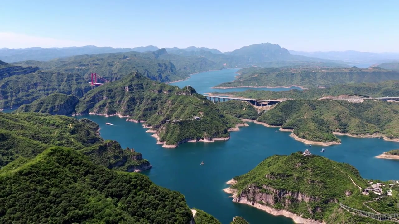 济源黄河三峡视频素材画面4