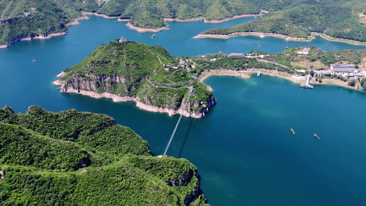 济源黄河三峡视频素材画面3