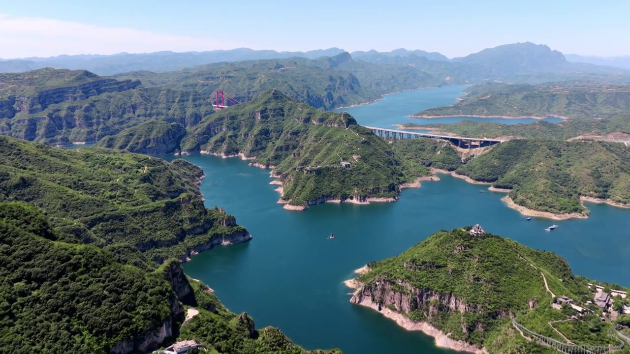 济源黄河三峡视频素材画面3