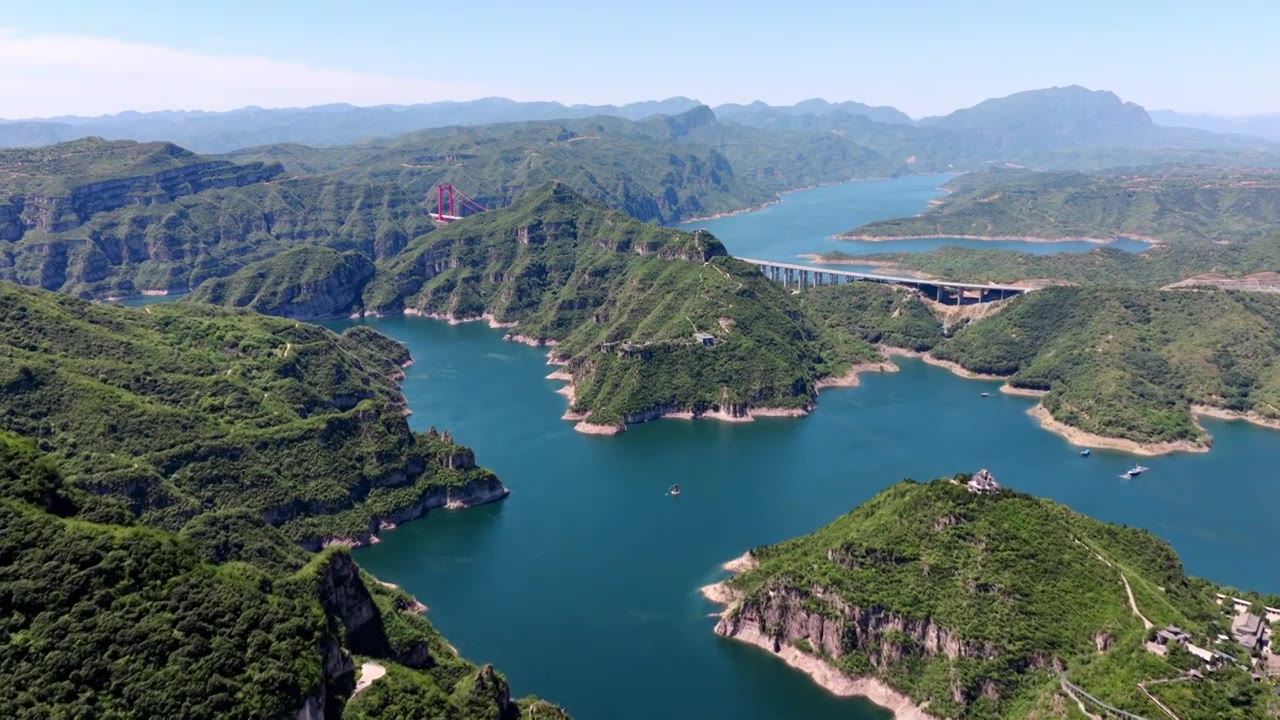 济源黄河三峡视频素材画面4