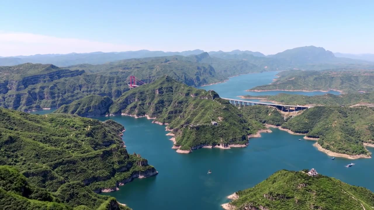 济源黄河三峡视频素材画面1