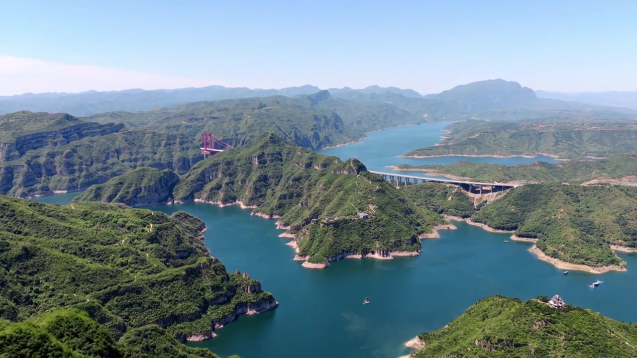 济源黄河三峡视频素材画面3