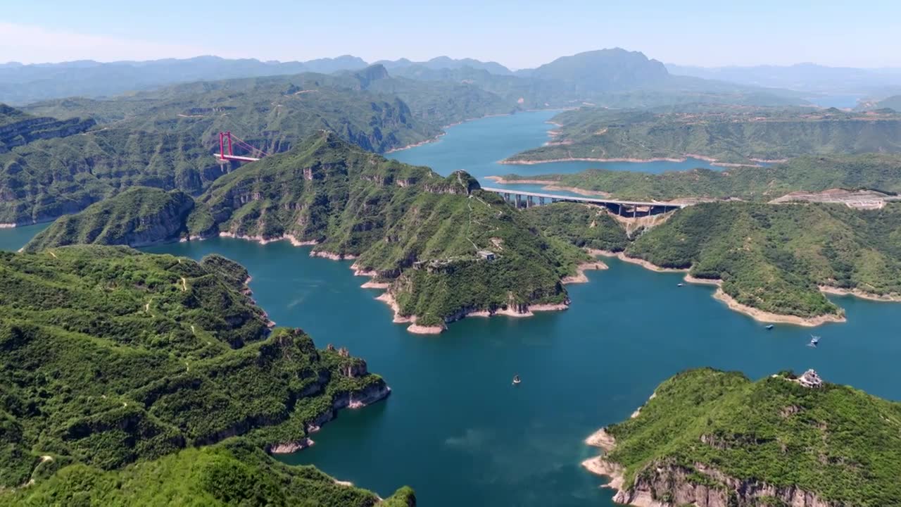 济源黄河三峡视频素材画面1