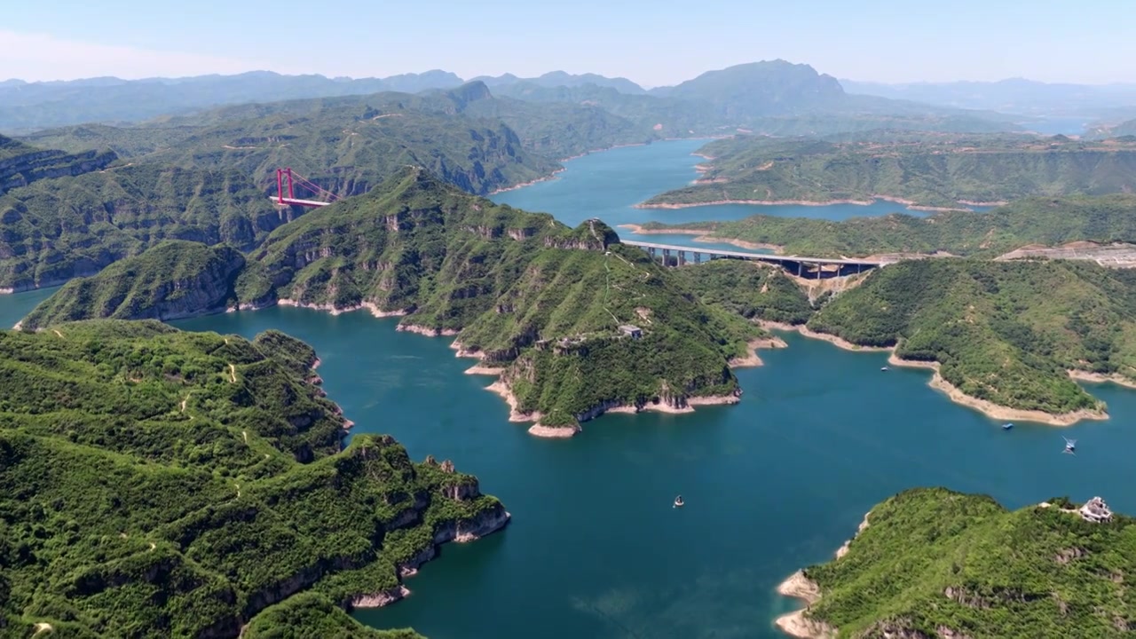 济源黄河三峡视频素材画面3