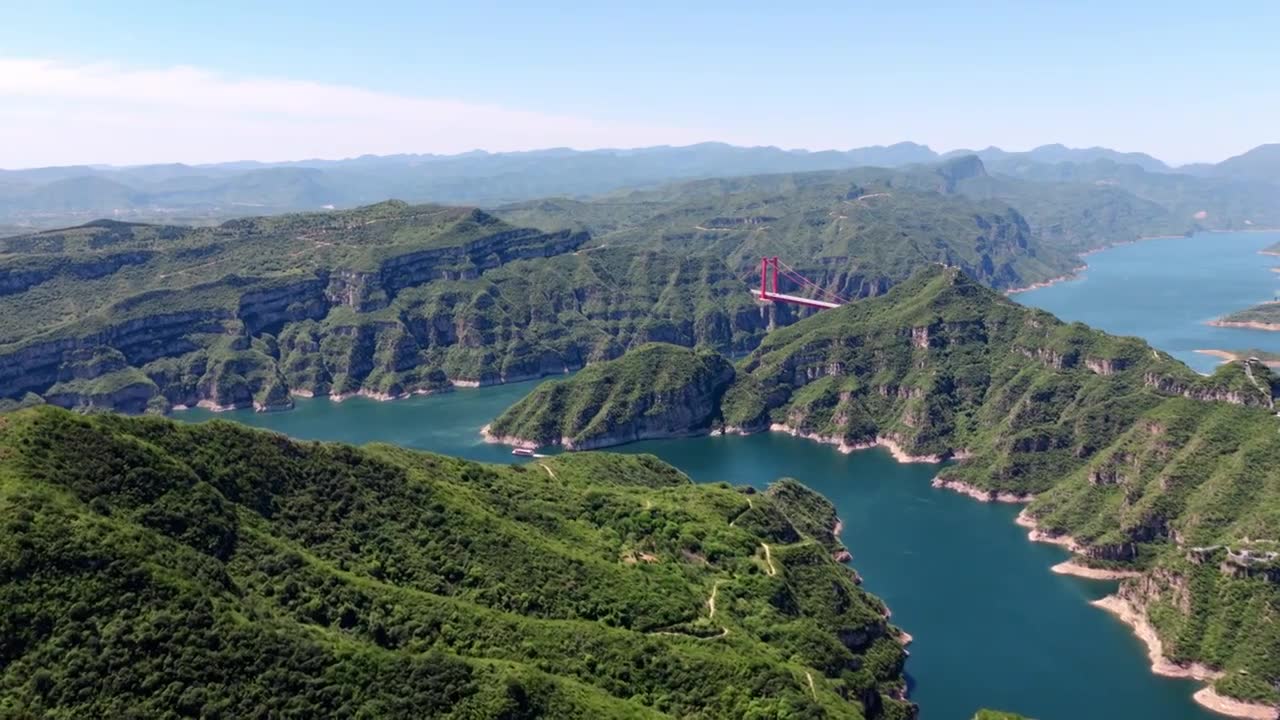 济源黄河三峡视频素材画面1