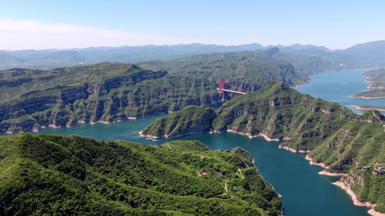 济源黄河三峡视频素材画面3