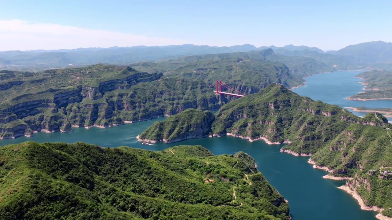 济源黄河三峡视频素材画面4