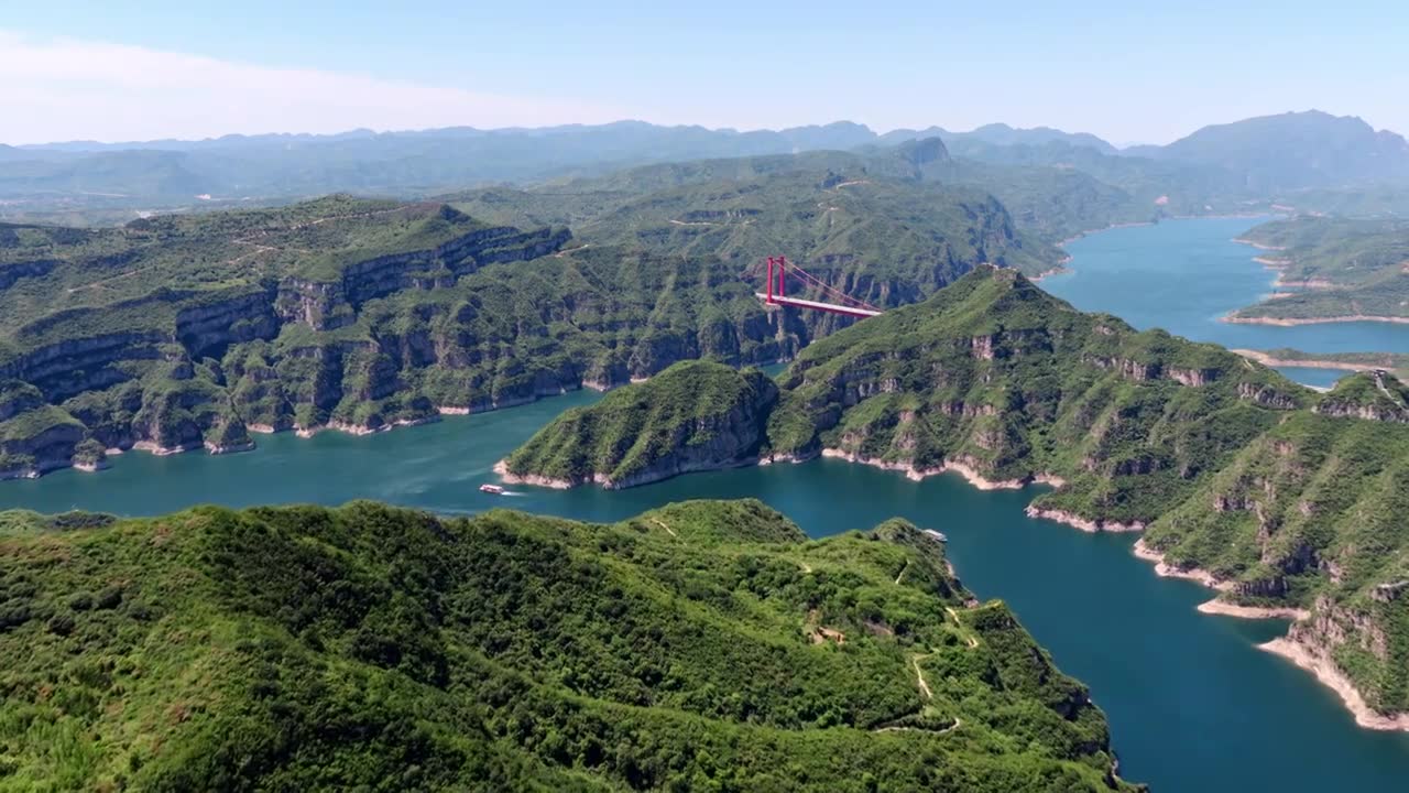 济源黄河三峡视频素材画面1