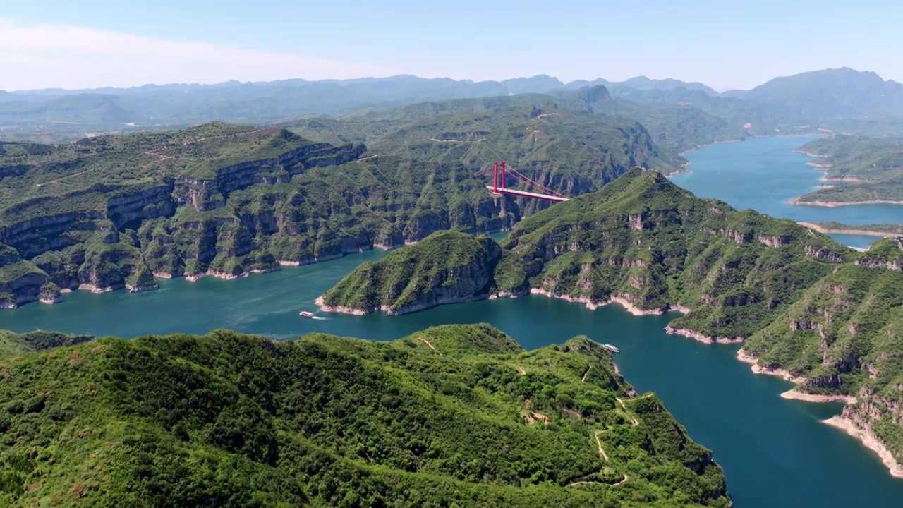 济源黄河三峡视频素材画面3