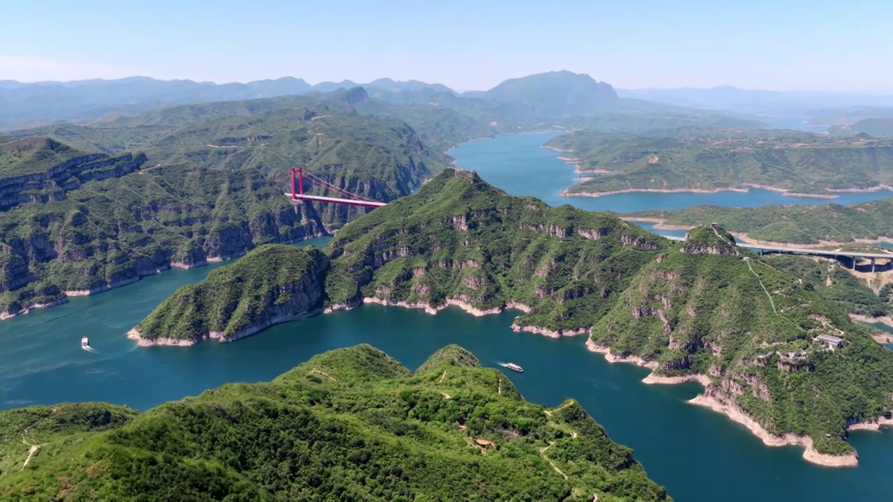 济源黄河三峡视频素材画面3