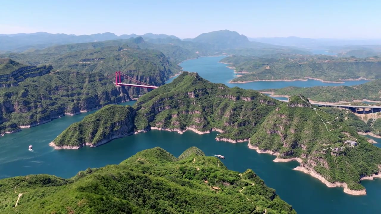 济源黄河三峡视频素材画面4