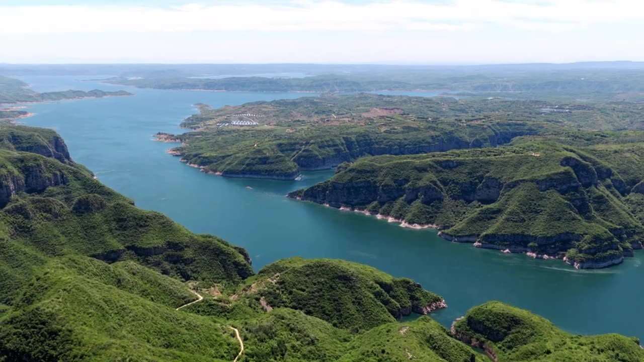 济源黄河三峡视频素材画面1