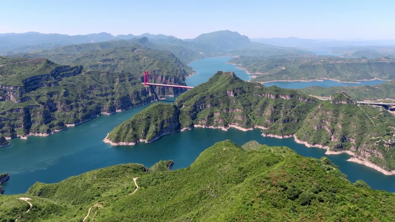 济源黄河三峡视频素材画面1