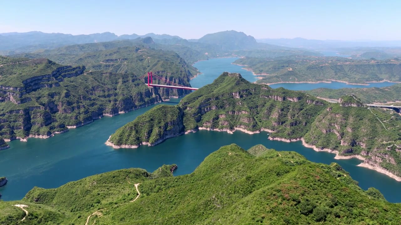 济源黄河三峡视频素材画面3