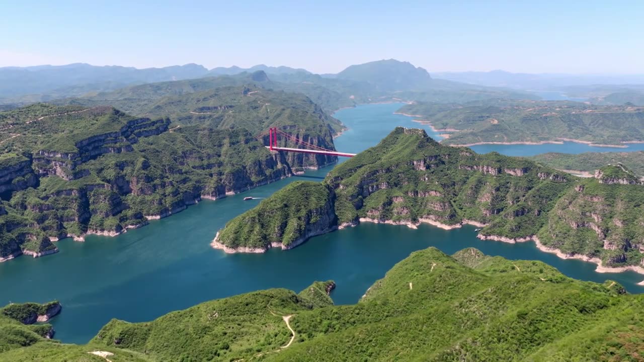 济源黄河三峡视频素材画面1