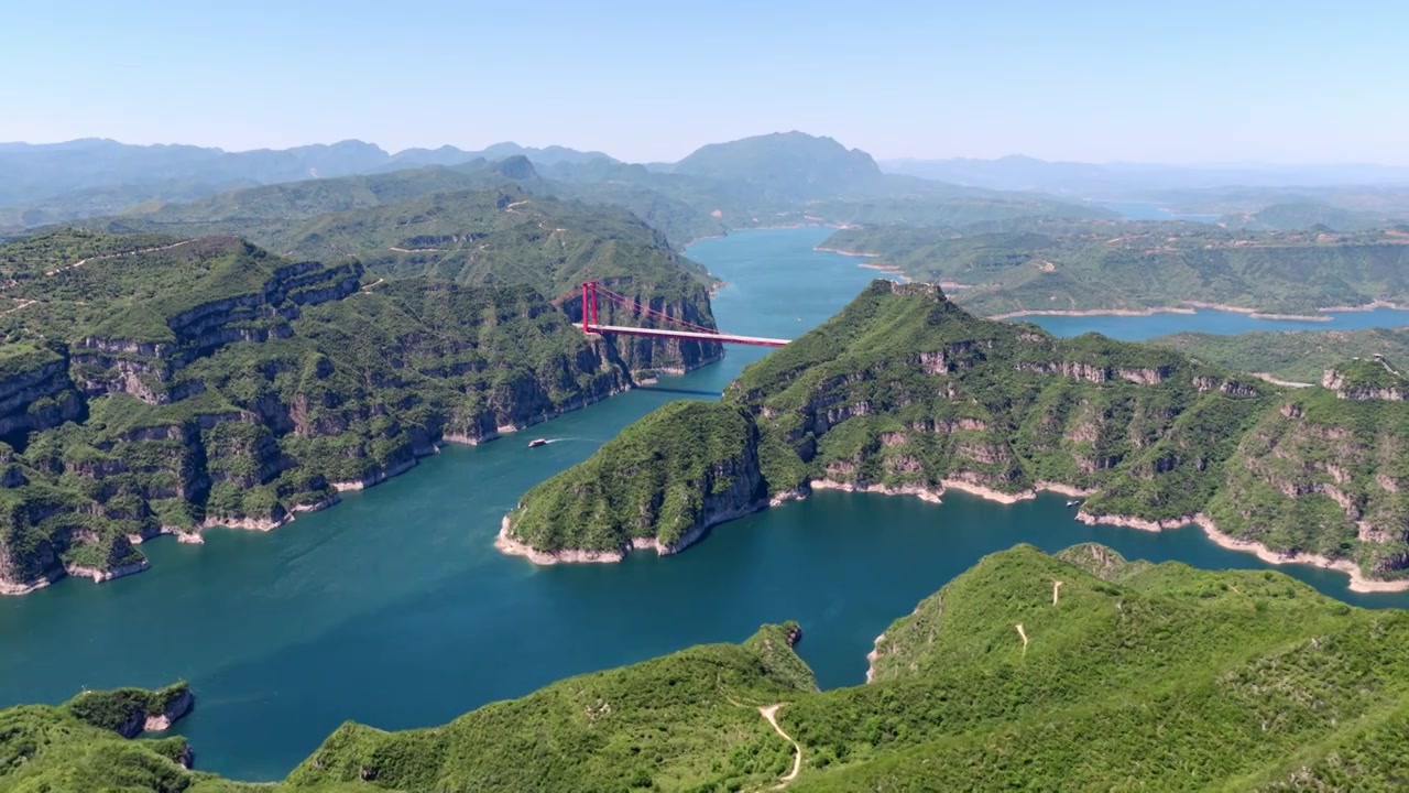 济源黄河三峡视频素材画面3
