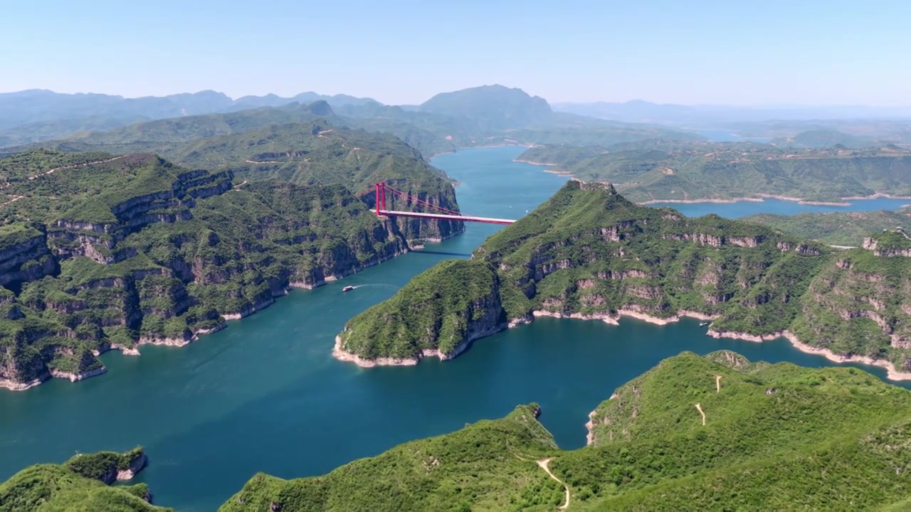 济源黄河三峡视频素材画面4