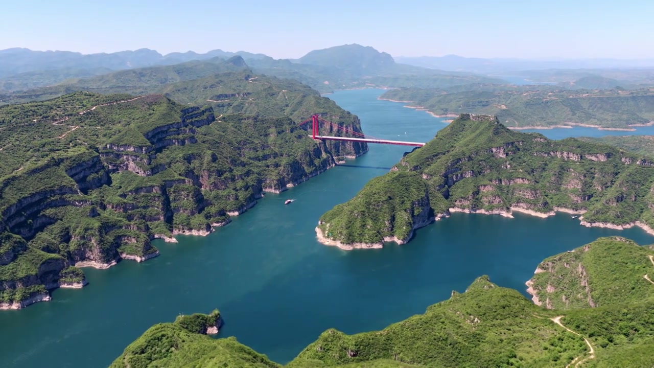 济源黄河三峡视频素材画面3