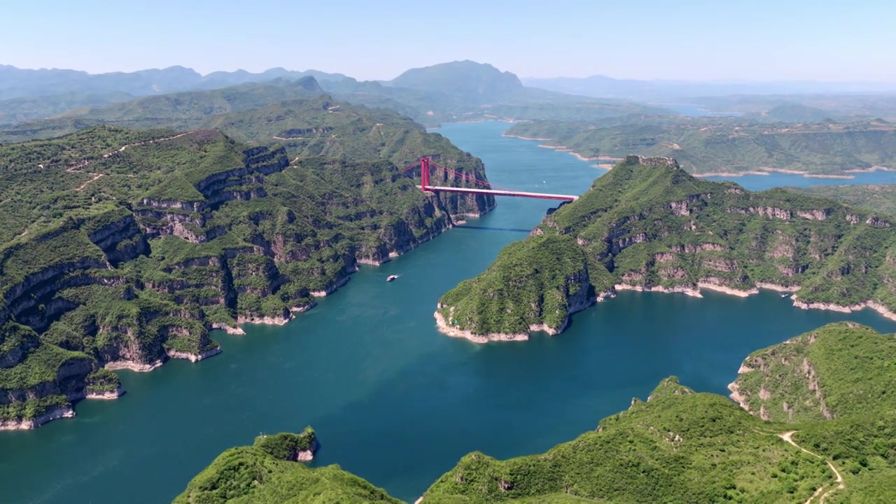 济源黄河三峡视频素材画面4