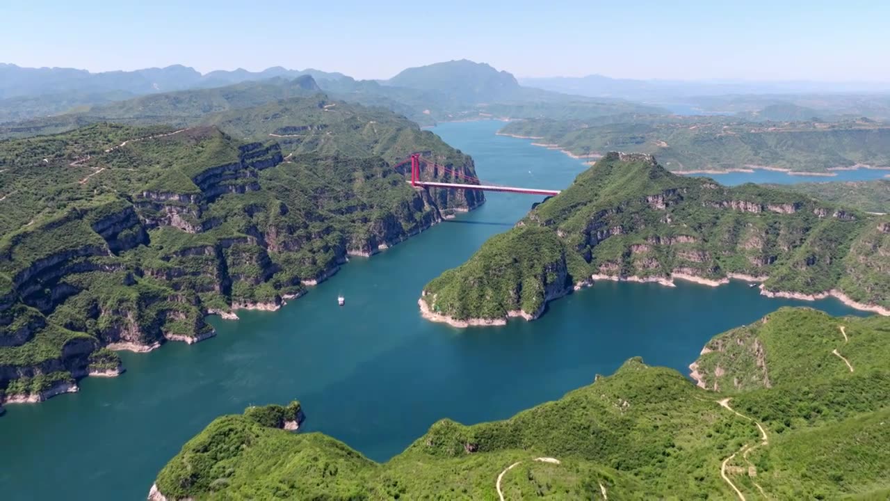 济源黄河三峡视频素材画面1