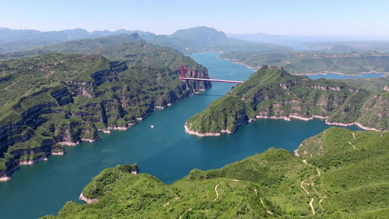 济源黄河三峡视频素材画面3