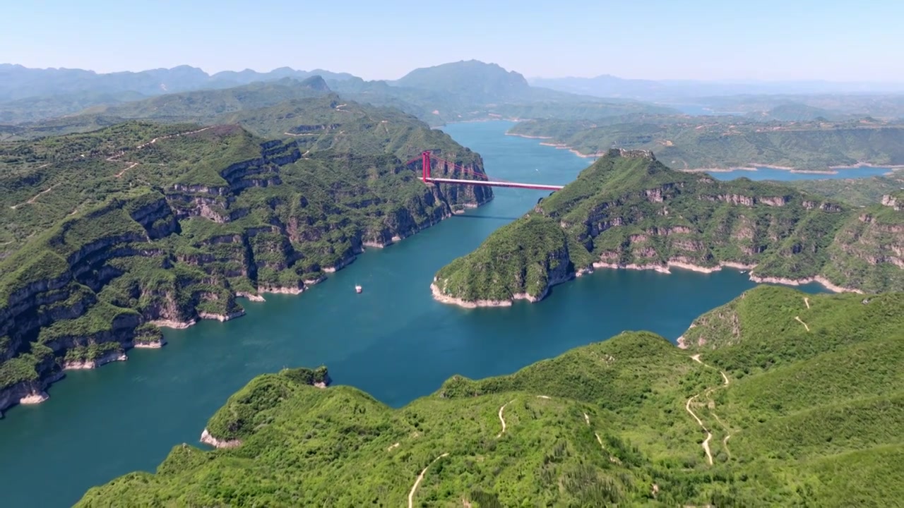 济源黄河三峡视频素材画面4