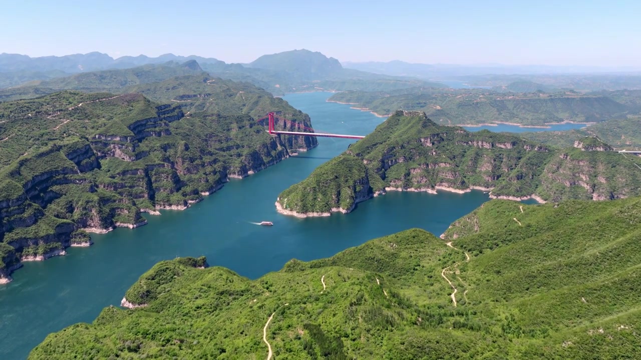 济源黄河三峡视频素材画面3
