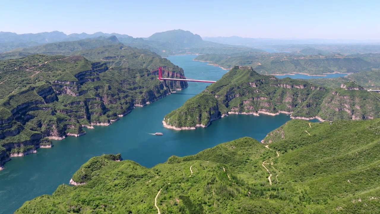 济源黄河三峡视频素材画面4