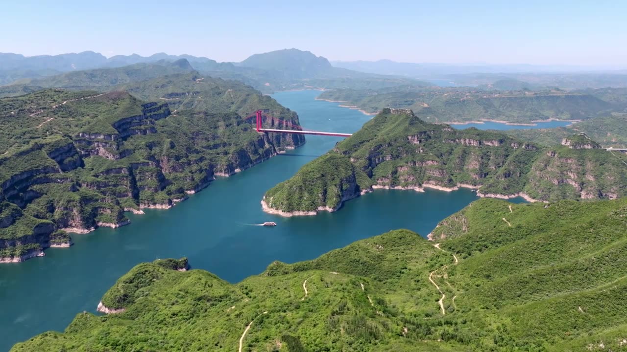 济源黄河三峡视频素材画面1
