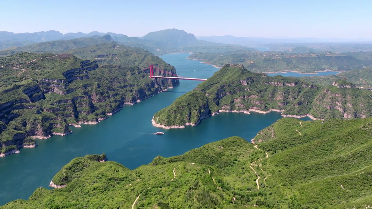 济源黄河三峡视频素材画面3